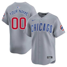 Any Name & Number YOUTH KIDS Chicago Cubs Official MLB  customized Jersey gray