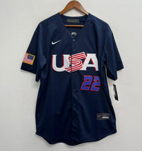 Clayton Kershaw USA baseball YOUTH KIDS Official Nike Jersey blue