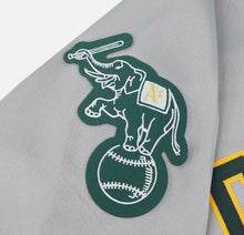 Willie McGee Oakland A’s Athletics 1990 World Series Jersey Majestic gray