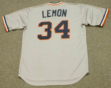 Chet Lemon Detroit Tigers Official MLB Majestic Jersey gray