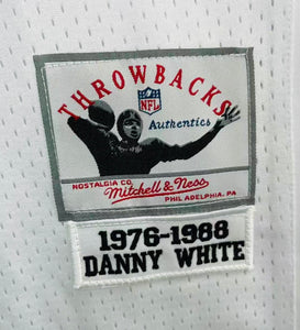 Danny White Dallas Cowboys Official NFL Jersey Mitchell & Ness white
