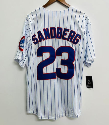 Ryne Sandberg 1992 Chicago Cubs Official MLB Majestic Jersey