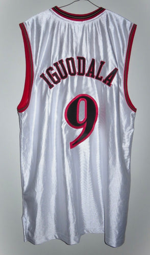 Andre Iguodala Philadelphia 76ers Official NBA Adidas  Jersey white