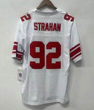 Michael Strahan New York Giants Jersey white Super Bowl patch