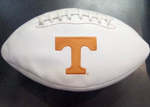 Tennessee Vols Volunteers Full Size logo Autograph Signature Football