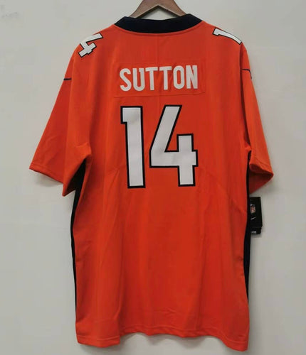 Courtland Sutton Denver Broncos NFL Jersey Nike Orange