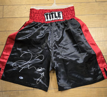 Floyd Mayweather Autographed Boxing trunks Beckett COA