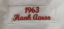 Hank Aaron Atlanta Milwaukee Braves Jersey 1963 Mitchell & Ness