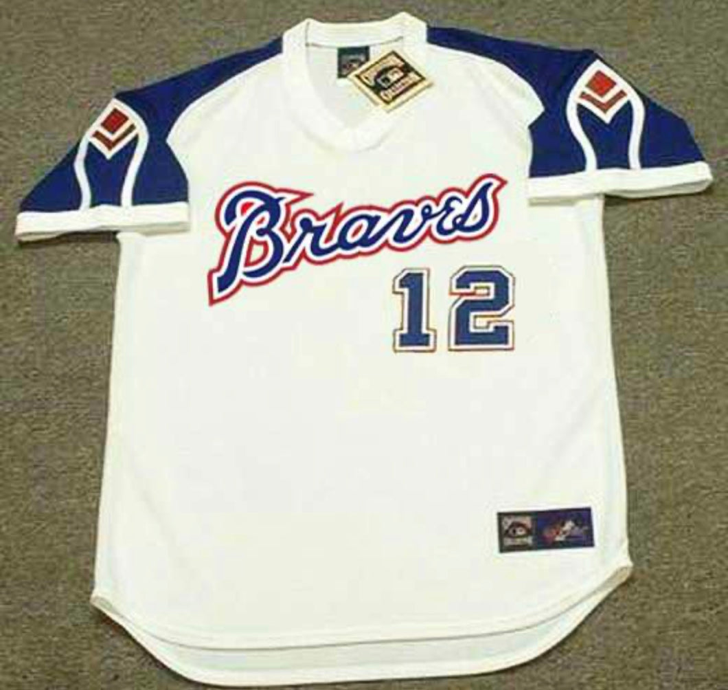 Dusty Baker Atlanta Braves Official MLB Majestic Jersey