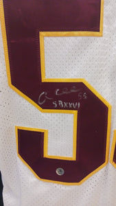 Andre Collins Washington Redskins autographed jersey COA