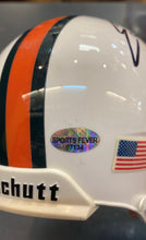 Edgerrin James Autographed Miami Hurricanes Mini Helmet with COA