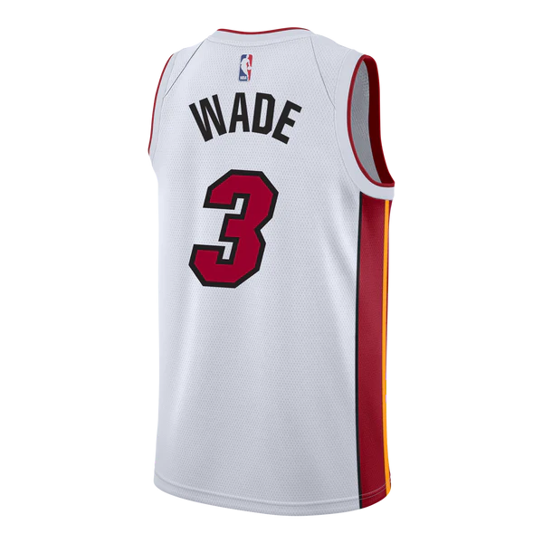 Dwyane Wade Miami Heat YOUTH KIDS Official NBA  Nike Jersey white
