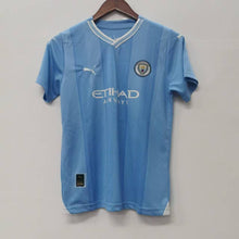 Kids Youth Manchester City Home Jersey 2023/24 With RODRIGO 16 Soccer Futbol