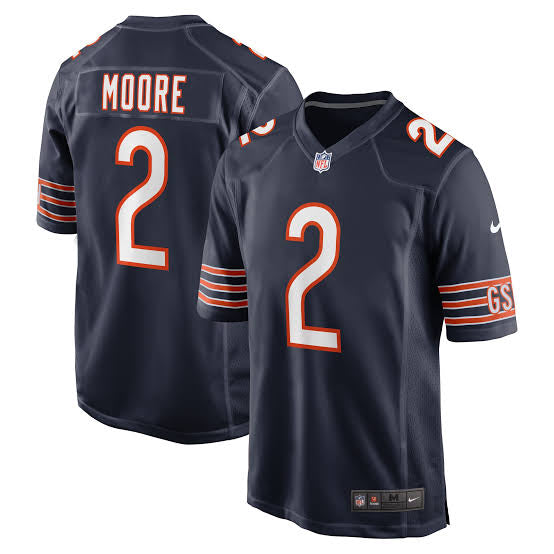 D.J. Moore Chicago Bears Jersey – Classic Authentics