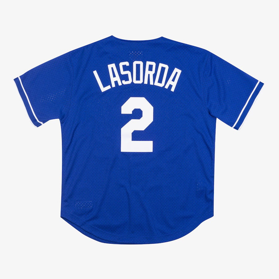 Tom Tommy LaSorda Los Angeles Dodgers Official MLB Jersey Mitchell & Ness