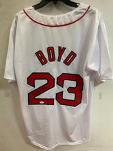 Dennis Oil Can Boyd autographed Boston Red Sox jersey JSA Witnessed COA