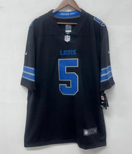 David Montgomery Detroit Lions Official NFL Jersey Nike Black