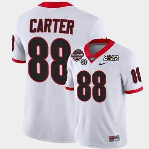 Jalen Carter Georgia Bulldogs Official NCAA 2022 National Champions Jersey Nike