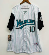 Gary Sheffield Florida Marlins 1997 Official MLB Jersey Majestic white