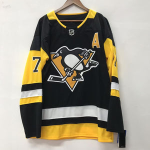 Evgeni Malkin Pittsburgh Penguins Official NHL Adidas Jersey black