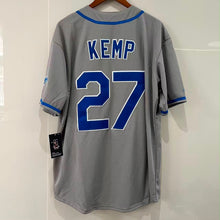 Matt Kemp Los Angeles Dodgers Official MLB Majestic Jersey gray