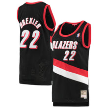 Clyde Drexler Portland Trailblazers Official NBA Mitchell & Ness Jersey black
