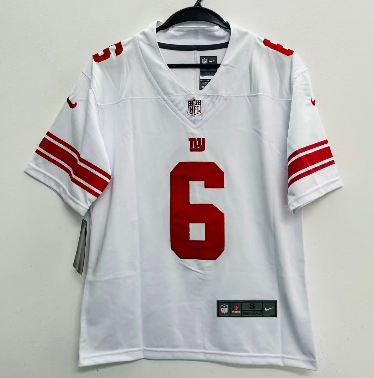 Jaxson Dart #6 Youth Stitched NFL Jersey - 2025 Edition (Royal/White/Classic Royal/Red)
