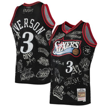 Allen Iverson Philadelphia 76ers Jersey Black Mitchell & Ness