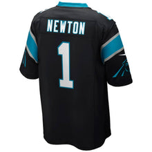 Cam Newton Carolina Panthers Official NFL NIKE Jersey black