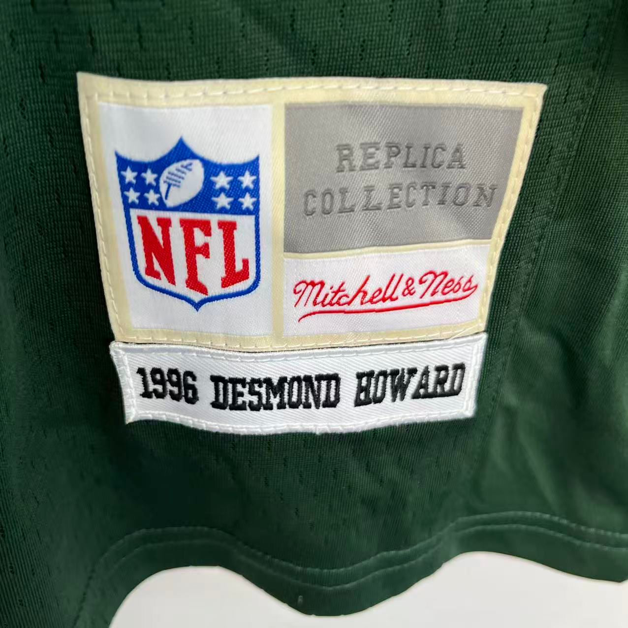 Desmond Howard Green Bay Packers NFL Mitchell & Ness Jersey