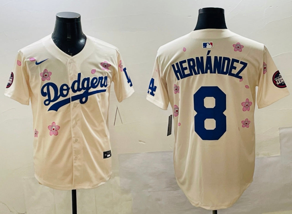 Kike Enrique Hernandez Los Angeles Dodgers Official MLB Jersey