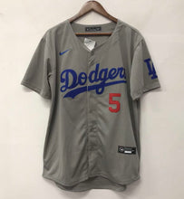 Freddie Freeman Los Angeles Dodgers Official MLB Nike Jersey gray