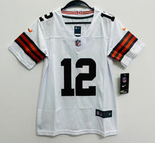 Shedeur Sanders YOUTH KIDS Cleveland Browns Official NFL Nike Jersey white