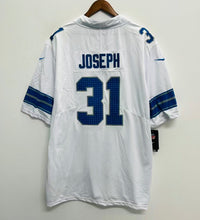 Kerby Joseph Detroit Lions Official NFL Nike Jersey White