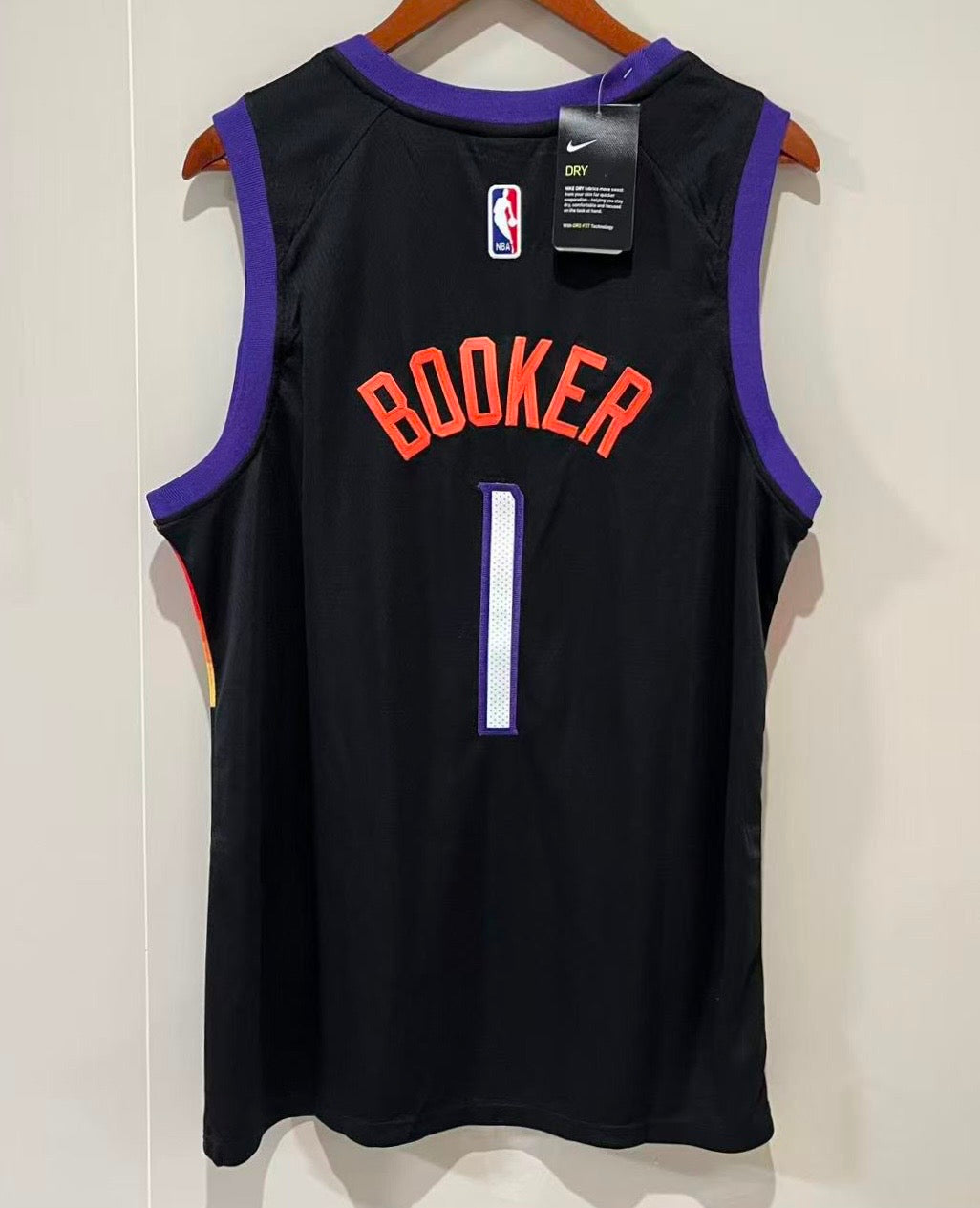 Devin Booker Phoenix Suns Official NBA Nike Jersey black – Classic