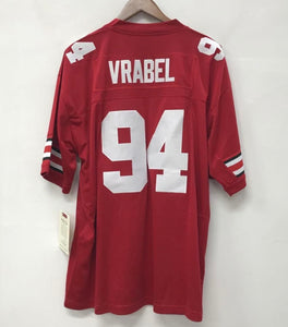 Mike Vrabel Ohio State Buckeyes Official NCAA Mitchell & Ness Jersey