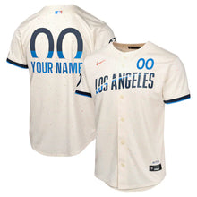 Any Name & Number Customized Los Angeles Dodgers Official MLB Nike City Connect Limited jersey