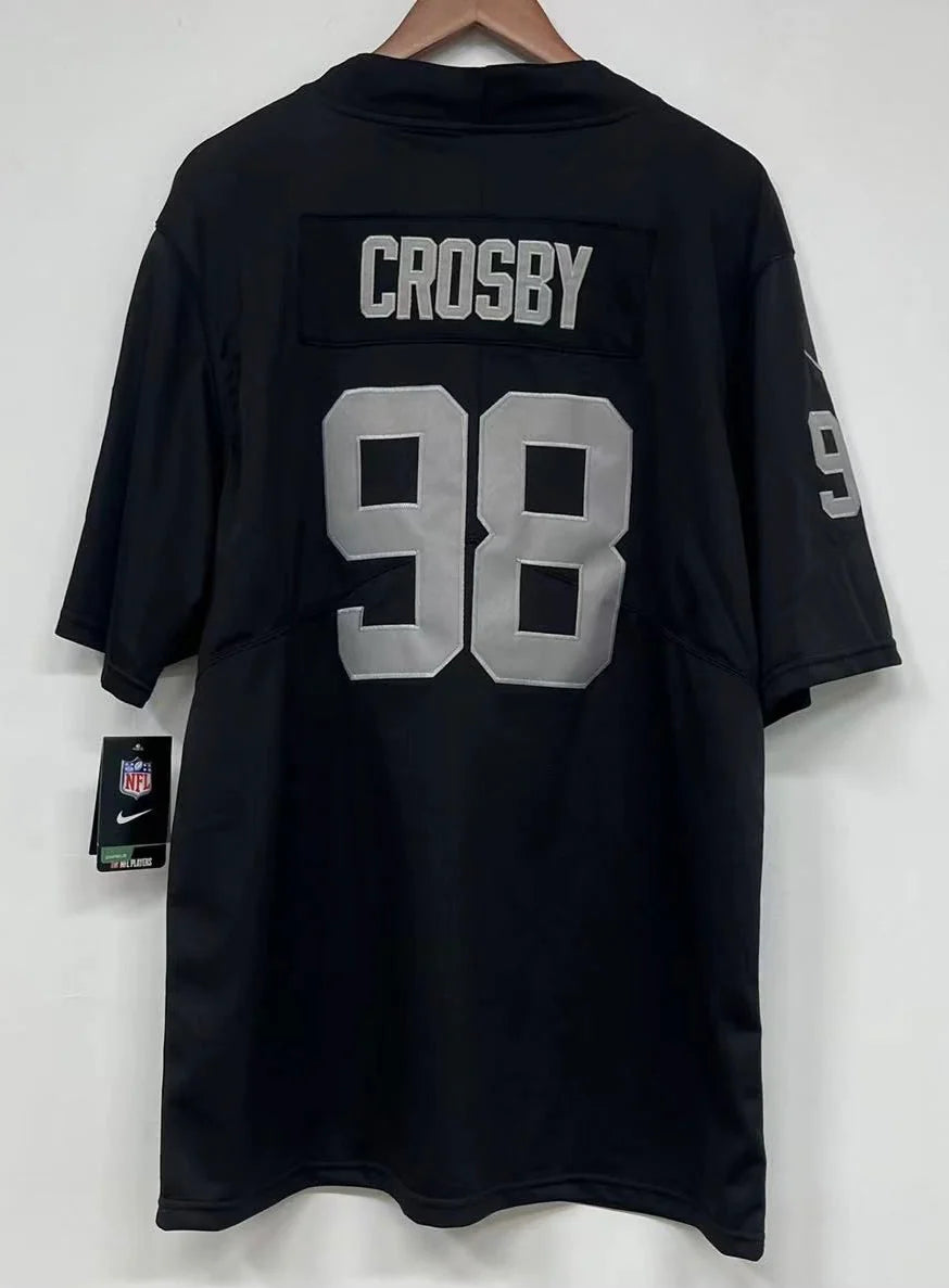 Las Vegas Crosby NFL ウニフォーム 2XL Maxx Crosby Las Vegas Raiders Official NFL Nike Jersey black