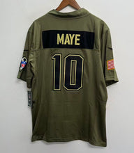 Drake Maye New England Patriots Official NFL NIKE Salute to Service Jersey
