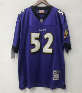 Ray Lewis Baltimore Ravens Jersey purple Mitchell & Ness