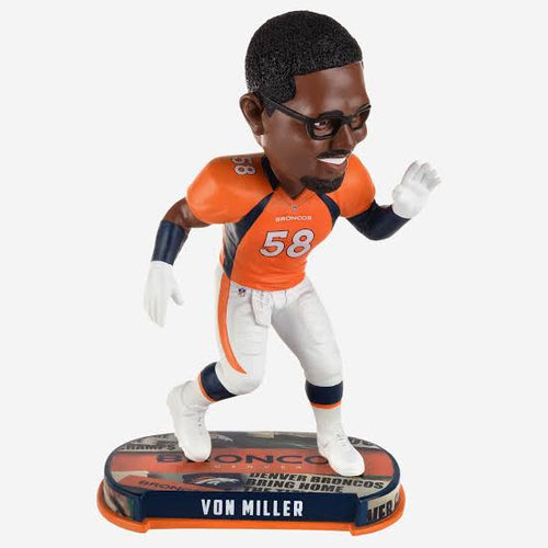 Von Miller Denver Broncos Bobblehead Forever Collectibles