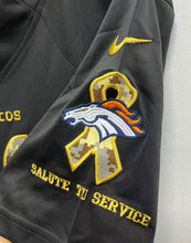 Demaryius Thomas Denver Broncos military salute to service Jersey Black