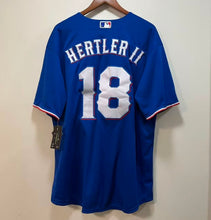 Any name & Number Custom Texas Rangers Official MLB Nike Jersey blue