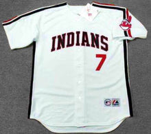 Kenny Lofton Cleveland Indians Official MLB Jersey Majestic