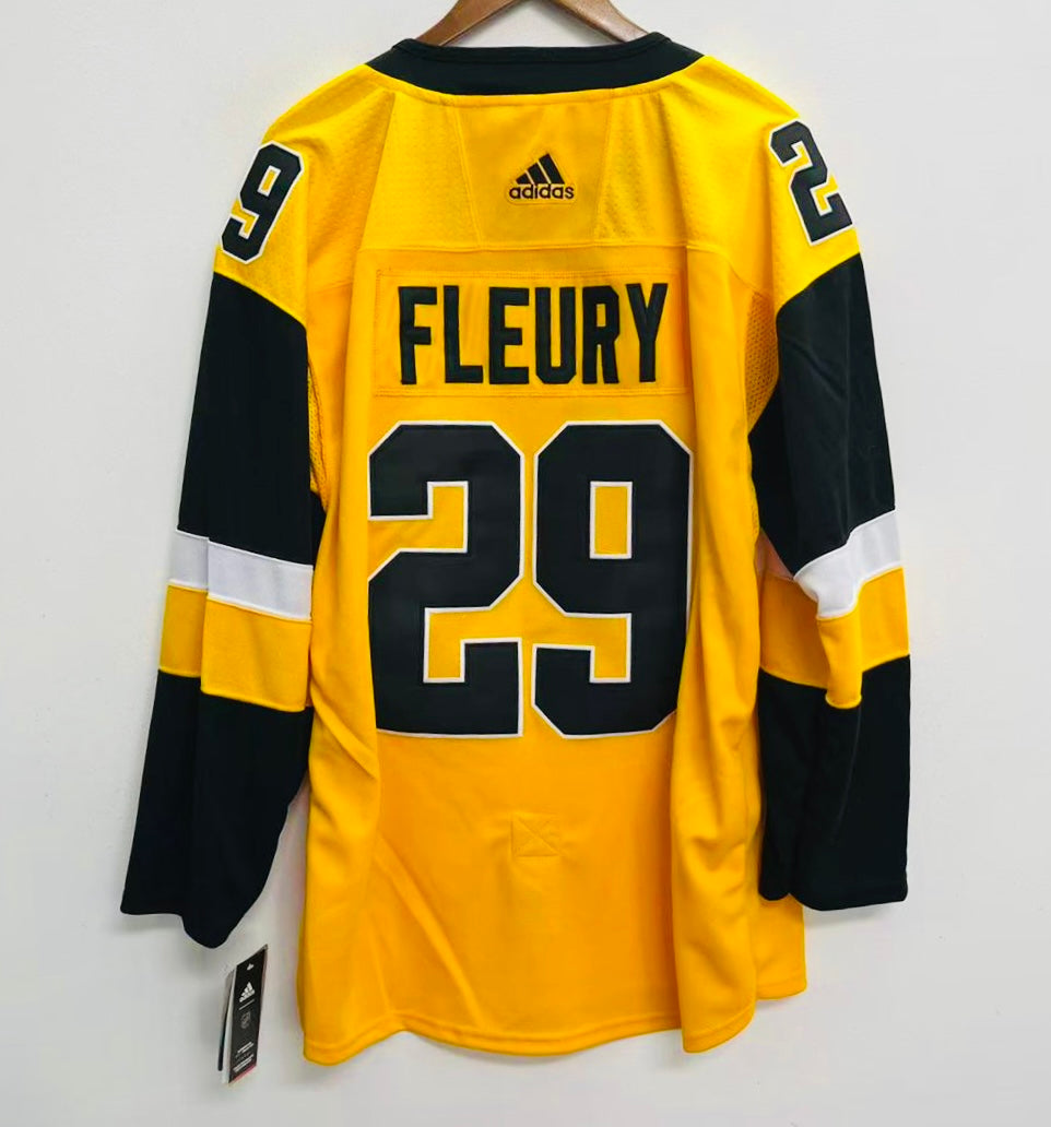 Marc-Andre Fleury Pittsburgh Penguins Official NHL Adidas  Jersey