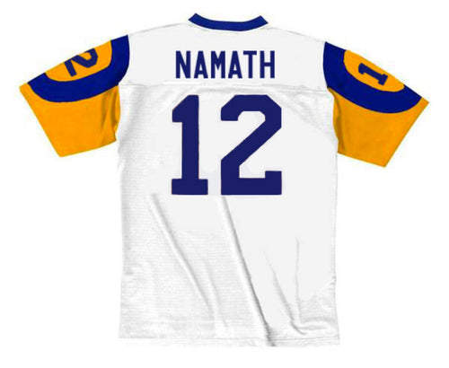 Joe Namath Los Angeles Rams NFL Mitchell & Ness Jersey