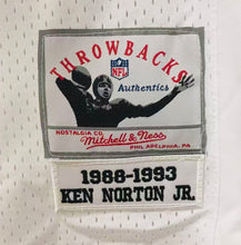 Ken Norton Jr. Dallas Cowboys Official NFL Jersey white Mitchell & Ness