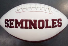 Florida State Seminoles Full Size logo Autograph Signature Football