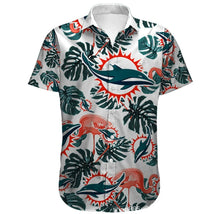 Miami Dolphins Official NFL Floral Palm shirt