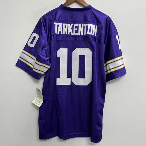 Fran Tarkenton Minnesota Vikings NFL Mitchell & Ness Jersey purple